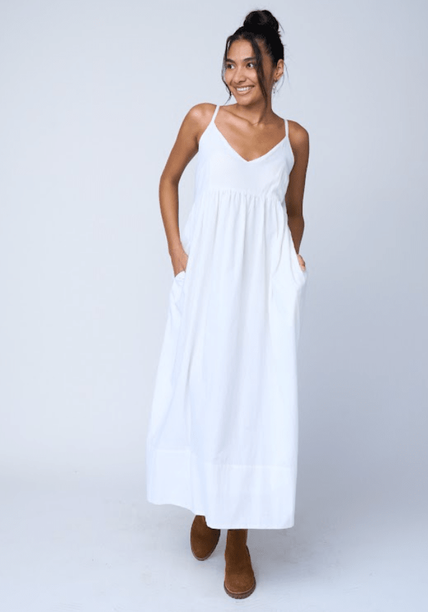 Hamptons Dress - Natural WhiteAnd For GoodDresses