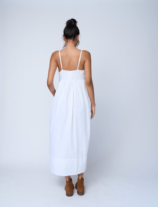 Hamptons Dress - Natural WhiteAnd For GoodDresses
