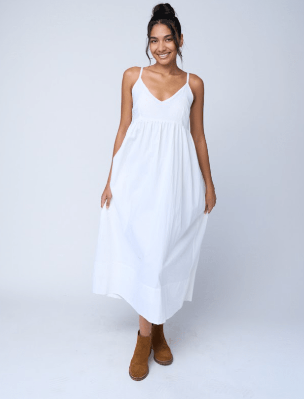 Hamptons Dress - Natural WhiteAnd For GoodDresses