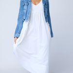 Hamptons Dress - Natural WhiteAnd For GoodDresses