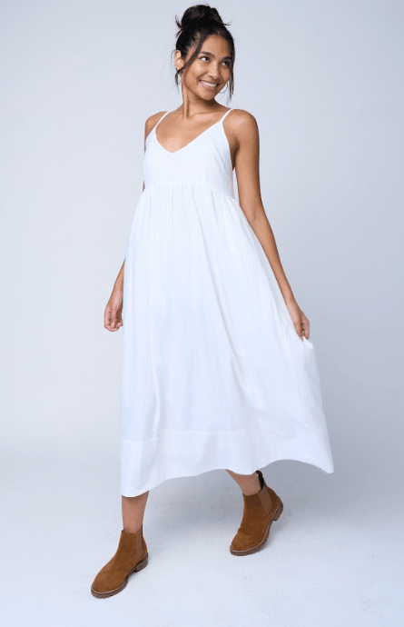 Hamptons Dress - Natural WhiteAnd For GoodDresses