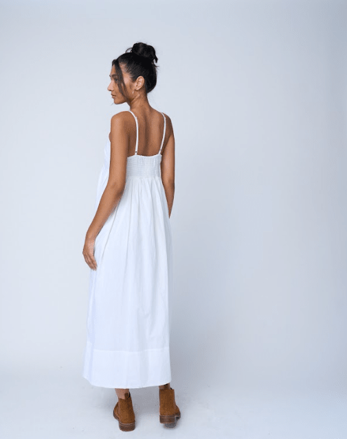 Hamptons Dress - Natural WhiteAnd For GoodDresses