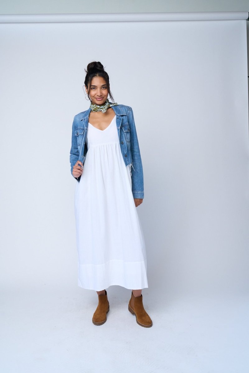 Hamptons Dress - Natural WhiteAnd For GoodDresses