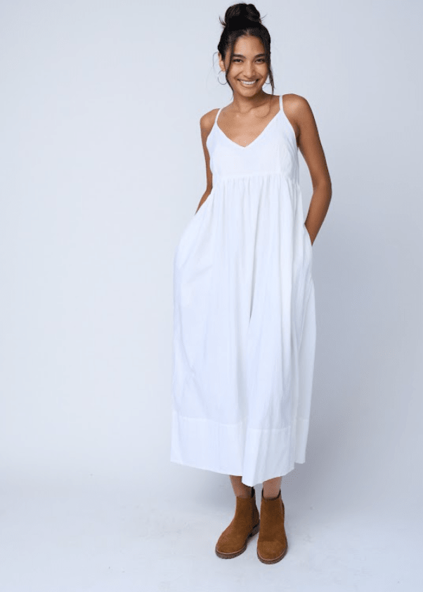 Hamptons Dress - Natural WhiteAnd For GoodDresses