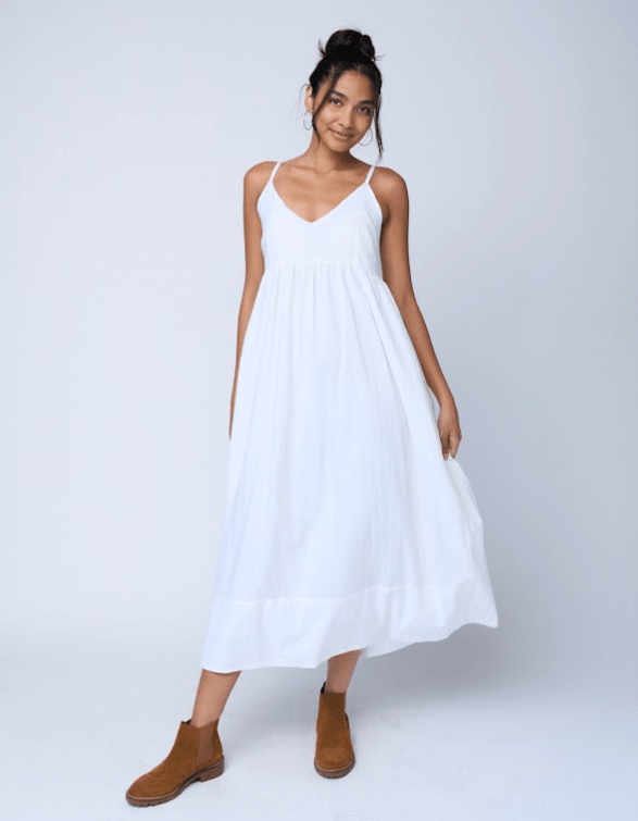 Hamptons Dress - Natural WhiteAnd For GoodDresses