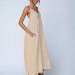 Hamptons Linen Dress - FlaxAnd For GoodDresses