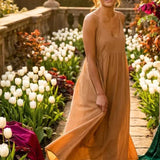 Hamptons Linen Dress - MochaAnd For GoodDresses
