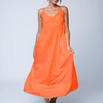 Hamptons Linen Dress - PapayaAnd For GoodDresses