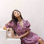 Hand - Block Printed Cotton Maxi Dress – Jaipur Dabu PrintThe Fox and The MermaidDRESS