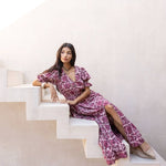 Hand - Block Printed Cotton Maxi Dress – Jaipur Dabu PrintThe Fox and The MermaidDRESS