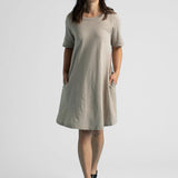 Good Tee Dress - Pebble