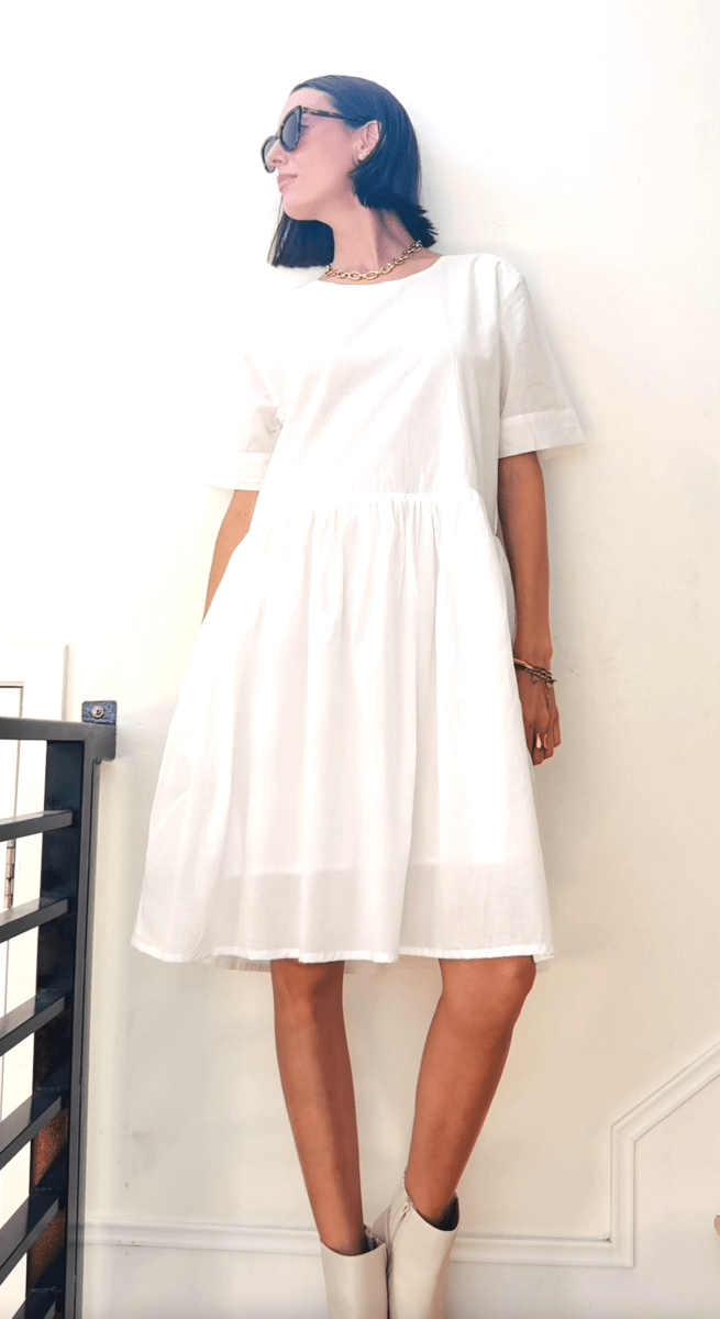 Hudson Dress EcruAnd For GoodDresses
