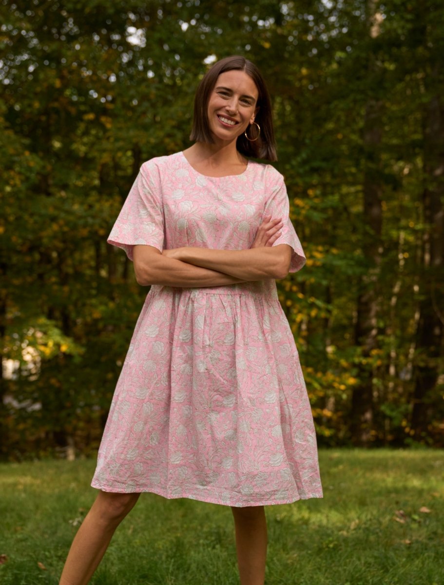 Hudson Dress - Floral Escape Tickled PinkAnd For GoodDresses