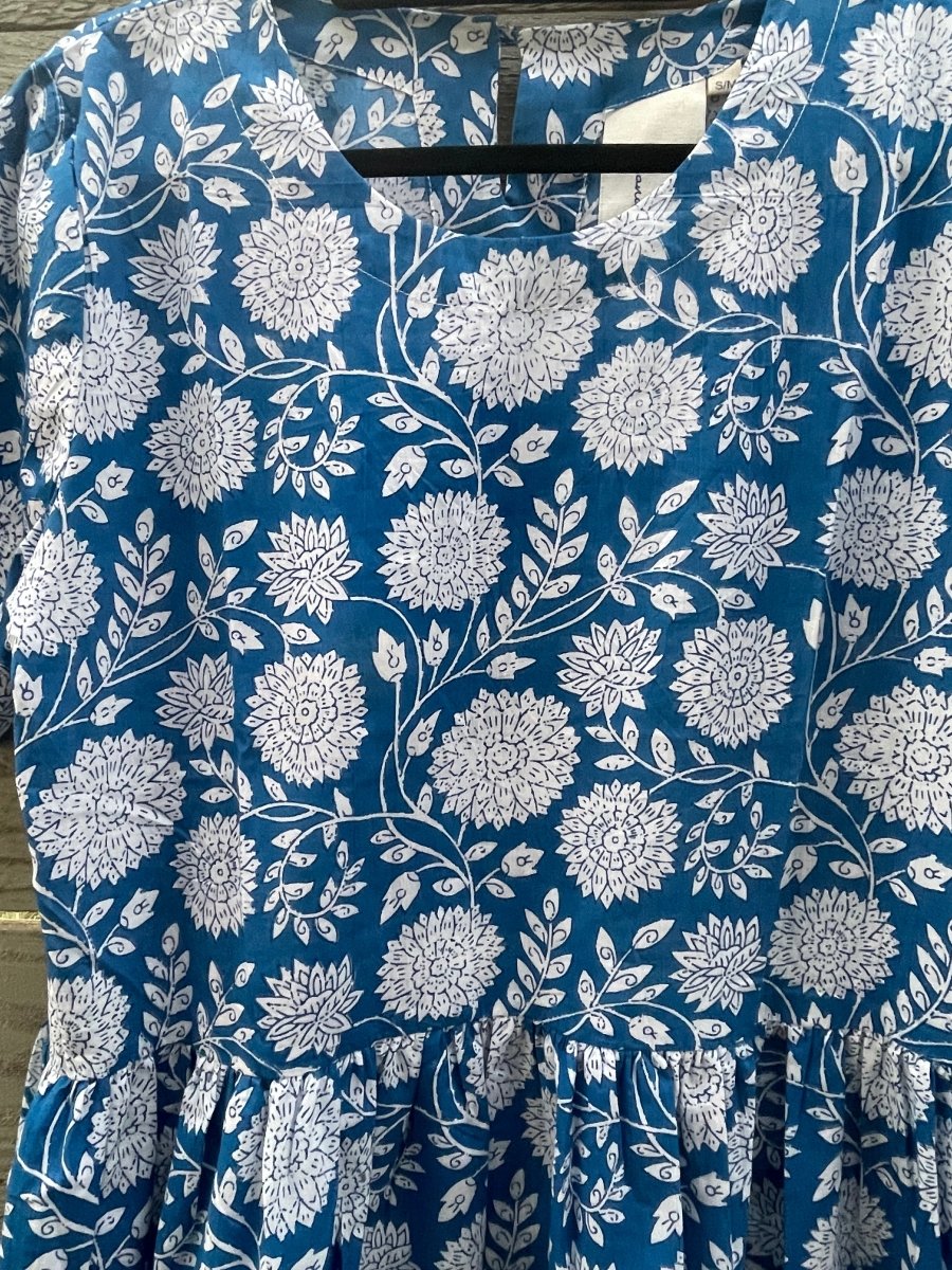 Hudson Dress - Hydrangea Beauty CobaltAnd For GoodDresses