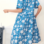 Hudson Dress - Hydrangea Beauty CobaltAnd For GoodDresses