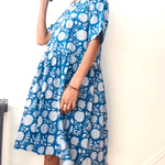 Hudson Dress - Hydrangea Beauty CobaltAnd For GoodDresses