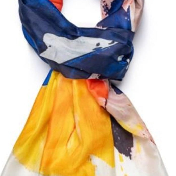 Hurricane – Mulberry Silk Shawl - 28”x78”ZiabirdACCESS