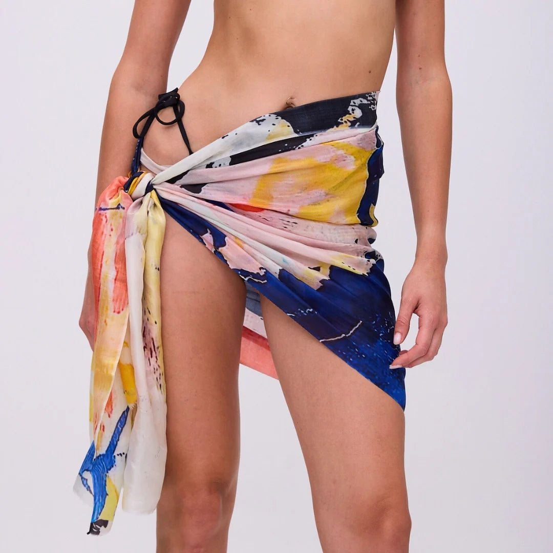 Hurricane – Mulberry Silk Shawl - 28”x78”ZiabirdACCESS