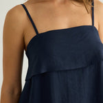 Indy Mini Dress - NavyThe HandloomDress