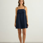 Indy Mini Dress - NavyThe HandloomDress