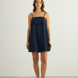 Indy Mini Dress - NavyThe HandloomDress
