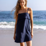 Indy Mini Dress - NavyThe HandloomDress