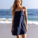Indy Mini Dress - NavyThe HandloomDress
