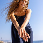 Indy Mini Dress - NavyThe HandloomDress