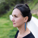 Ivy Long Earring - LapisCarolyn KeysEARRINGS