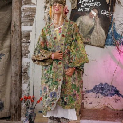 Jacket 1323 - Kontessa Kimono - PassionateMagnolia Pearl