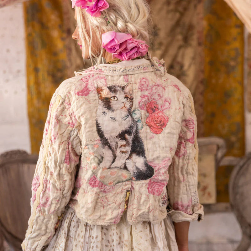 Jacket 671 - Applique Kelley Jacket - ImogenMagnolia PearlOUTERWEAR