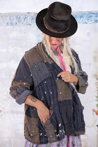 Jacket 802 - Charlotte Shawl Collar Coat - PioneerMagnolia PearlOUTERWEAR