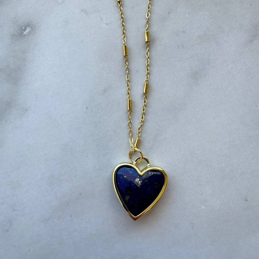 Jalsa Necklace: LapisJessica Matrasko JewelryNECKLACES