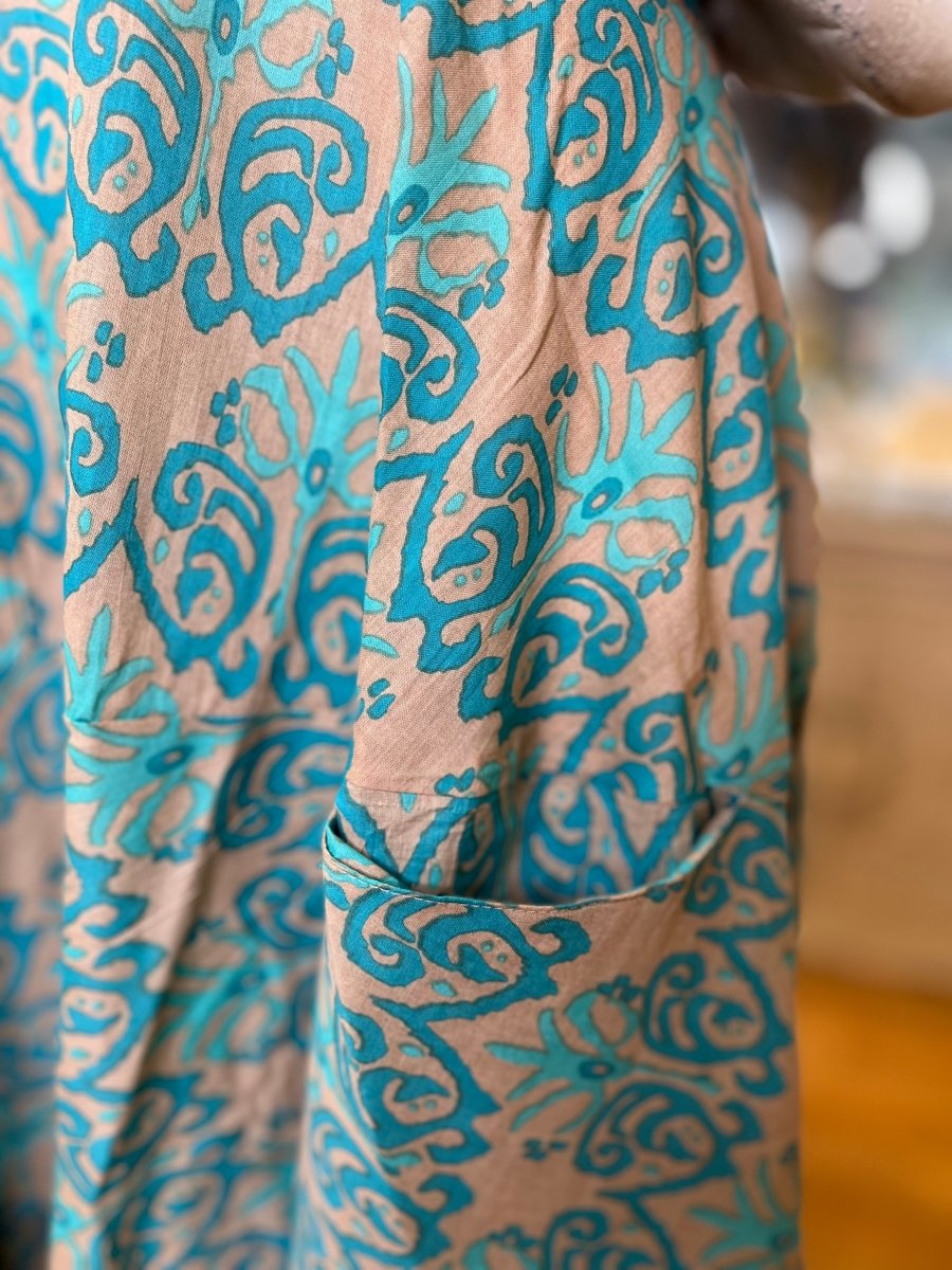 Java Green DressTerre RougeTOPS