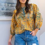 Jolie Top in Saffron Heronnibimtk.comTOPS & BLOUSES