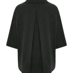 Kaya Boyfriend Shirt - CharcoalThe HandloomTop
