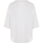 Kaya Boyfriend Shirt - WhiteThe HandloomTop