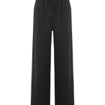 Kaya Drawstring Pants - CharcoalThe HandloomPants