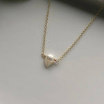 Keshi Pearl Chain NecklaceAyaKazariNECKLACES