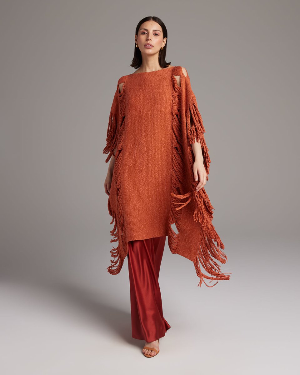 Lace Fringe MantaVOZ ApparelScarf