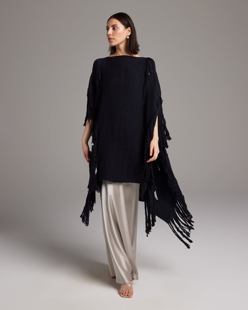 Lace Fringe MantaVOZ ApparelScarf