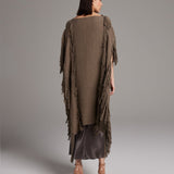 Lace Fringe MantaVOZ ApparelScarf