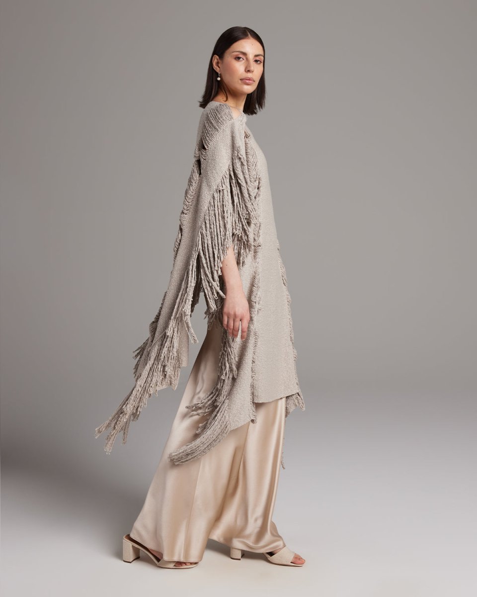 Lace Fringe MantaVOZ ApparelScarf