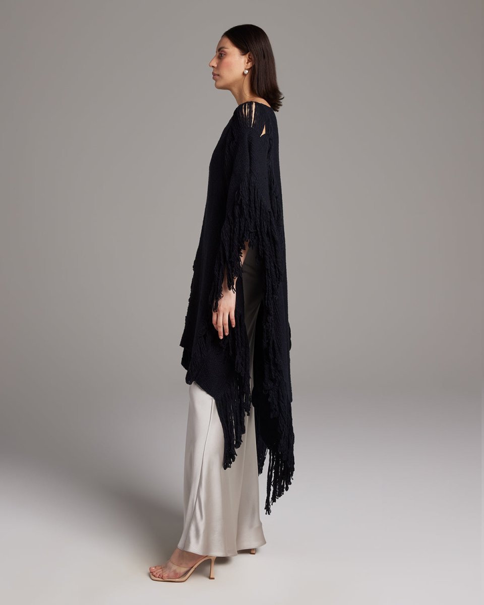 Lace Fringe MantaVOZ ApparelScarf