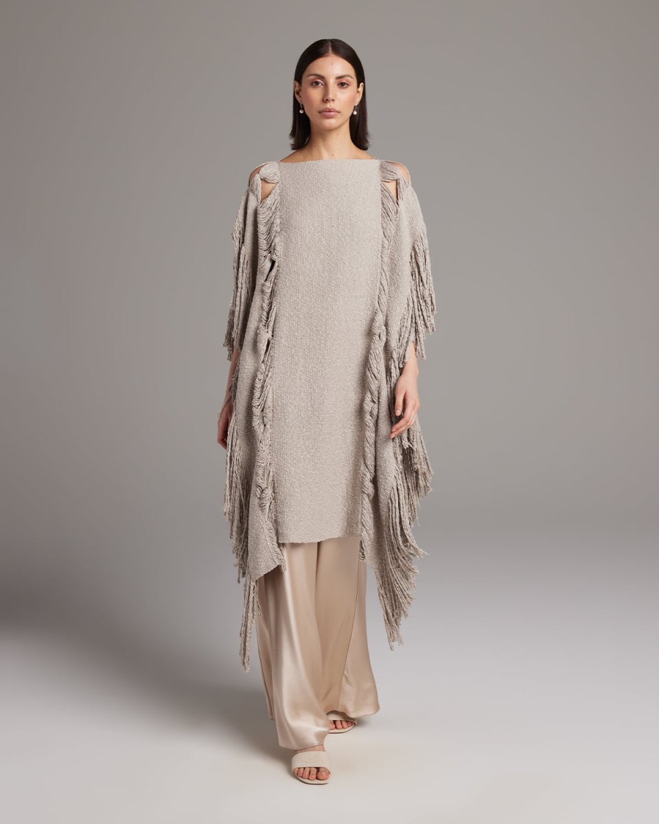 Lace Fringe MantaVOZ ApparelScarf