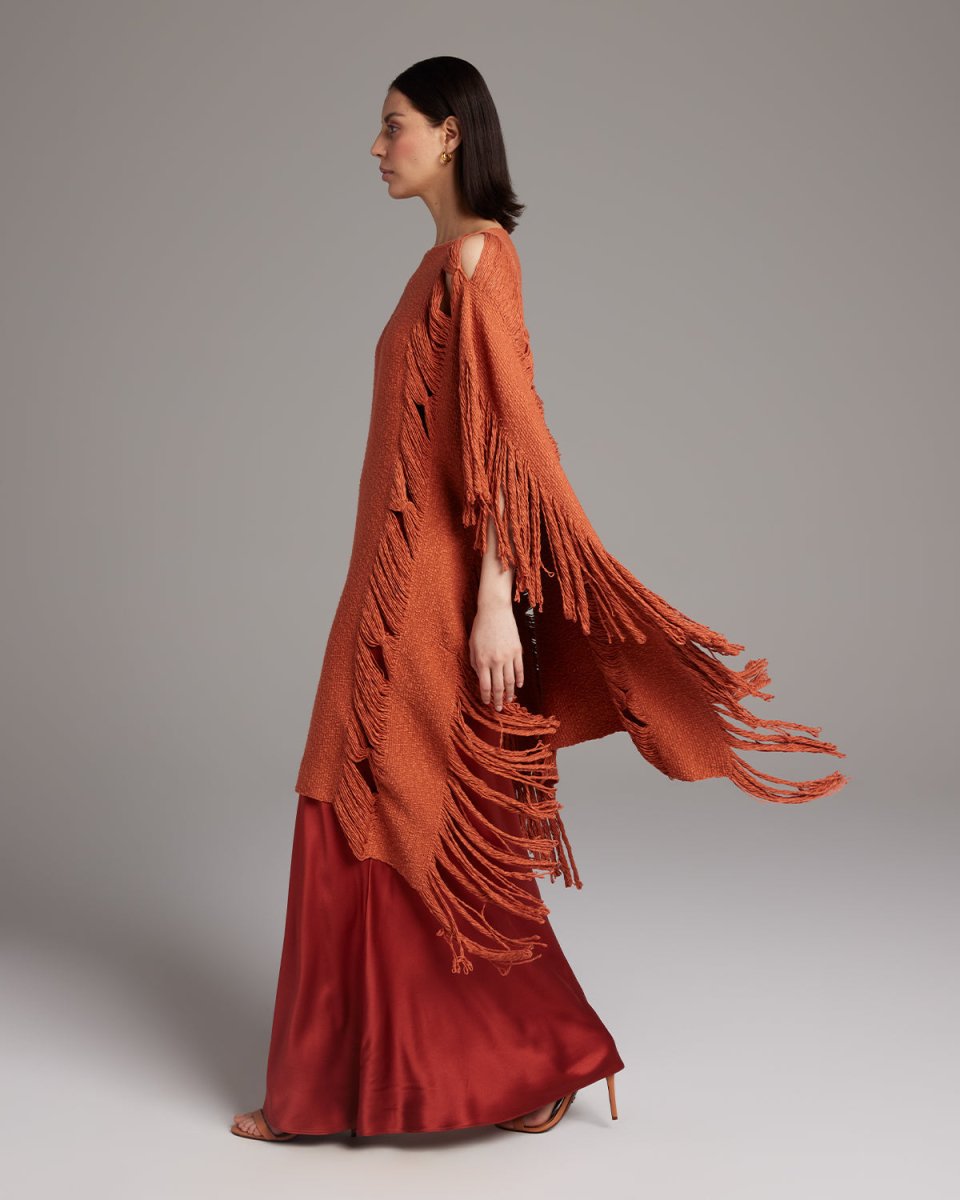 Lace Fringe MantaVOZ ApparelScarf