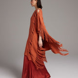 Lace Fringe MantaVOZ ApparelScarf