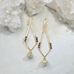 Large 2.5+ In Marquis Hoops 1867James & JezebelleEARRINGS