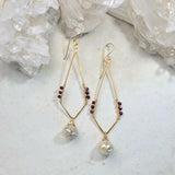 Large 2.5+ In Marquis Hoops 1867James & JezebelleEARRINGS