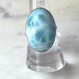 Large Oval Larimar RingJinjaRINGS
